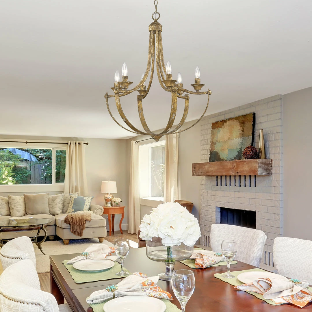 Flash Sale ๐งจ Golden Lighting Victoria 6 Light Chandelier โจ 7 Golden Lighting Victoria 6 Light Chandelier