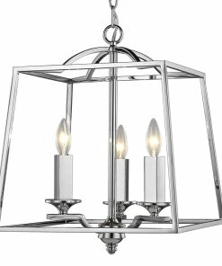 Golden Lighting Athena 3 Light Pendant - Closeout