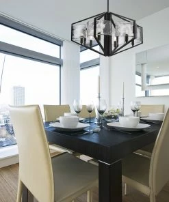 Golden Lighting Varsha 6 Light Chandelier American Farmhouse