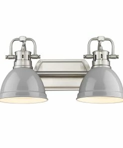 New ✨ Golden Lighting Duncan 2 Light Bath Vanity 👍 228 Golden Lighting Duncan 2 Light Bath Vanity