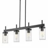 Golden Lighting American Farmhouse Winslett Linear Pendant