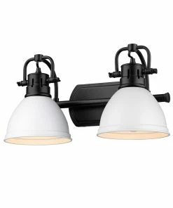 New ✨ Golden Lighting Duncan 2 Light Bath Vanity 👍 182 Golden Lighting Duncan 2 Light Bath Vanity