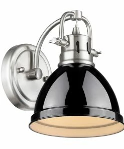 Buy ๐ฅ Golden Lighting American Farmhouse Duncan 1 Light Bath Vanity - Closeout โญ 30 Golden Lighting American Farmhouse Duncan 1 Light Bath Vanity - Closeout