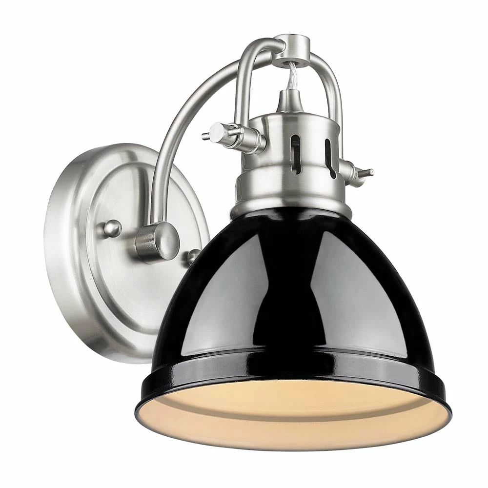 Buy ๐ฅ Golden Lighting American Farmhouse Duncan 1 Light Bath Vanity - Closeout โญ 7 Golden Lighting American Farmhouse Duncan 1 Light Bath Vanity - Closeout