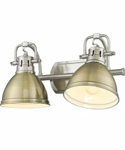 New ✨ Golden Lighting Duncan 2 Light Bath Vanity 👍 217 Golden Lighting Duncan 2 Light Bath Vanity