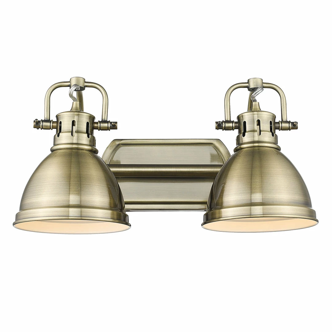New ✨ Golden Lighting Duncan 2 Light Bath Vanity 👍 2 Golden Lighting Duncan 2 Light Bath Vanity