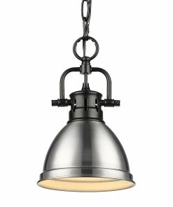 Golden Lighting Transitional Looks Duncan Mini Pendant With Chain - Closeout