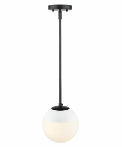 Golden Lighting Dixon Small Pendant With Rod - Closeout