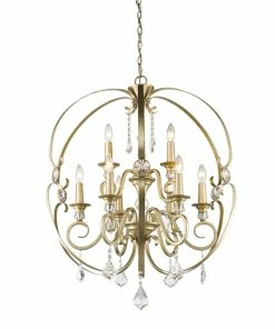 Golden Lighting Ella 2 Tier - 9 Light Chandelier American Farmhouse