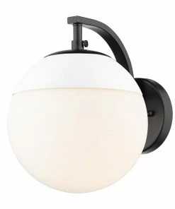 Golden Lighting Dixon 1 Light Wall Sconce - Closeout American Farmhouse