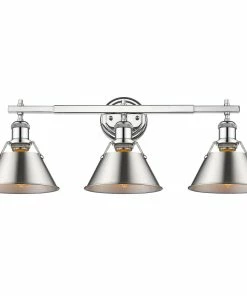 Golden Lighting Transitional Looks Orwell 3 Light Bath Vanity - Closeout