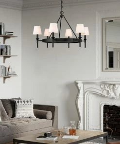 Golden Lighting Edinburgh 6 Light Chandelier