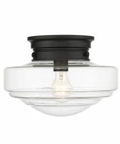 Golden Lighting American Farmhouse Ingalls Semi-Flush