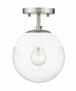 Golden Lighting American Farmhouse Dixon Semi-Flush - Closeout