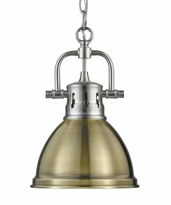 Golden Lighting Transitional Looks Duncan Mini Pendant With Chain - Closeout