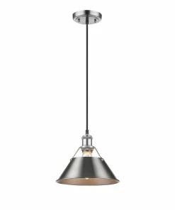 Budget ๐ฏ Golden Lighting Orwell Medium Pendant - 10" American Farmhouse ๐งจ 15 Golden Lighting Orwell Medium Pendant - 10