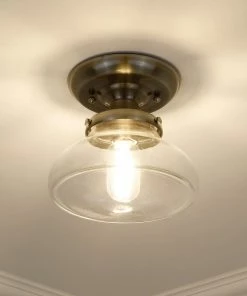 Golden Lighting Nash Semi-Flush