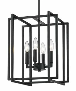 Golden Lighting Transitional Looks Tribeca 4 Light Chandelier