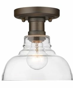 Golden Lighting Carver Flush Mount