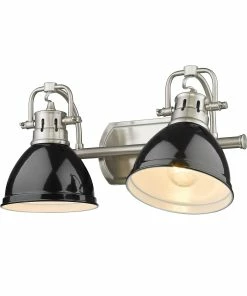 New ✨ Golden Lighting Duncan 2 Light Bath Vanity 👍 220 Golden Lighting Duncan 2 Light Bath Vanity