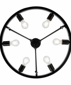 Golden Lighting Castile 6 Light Chandelier American Farmhouse