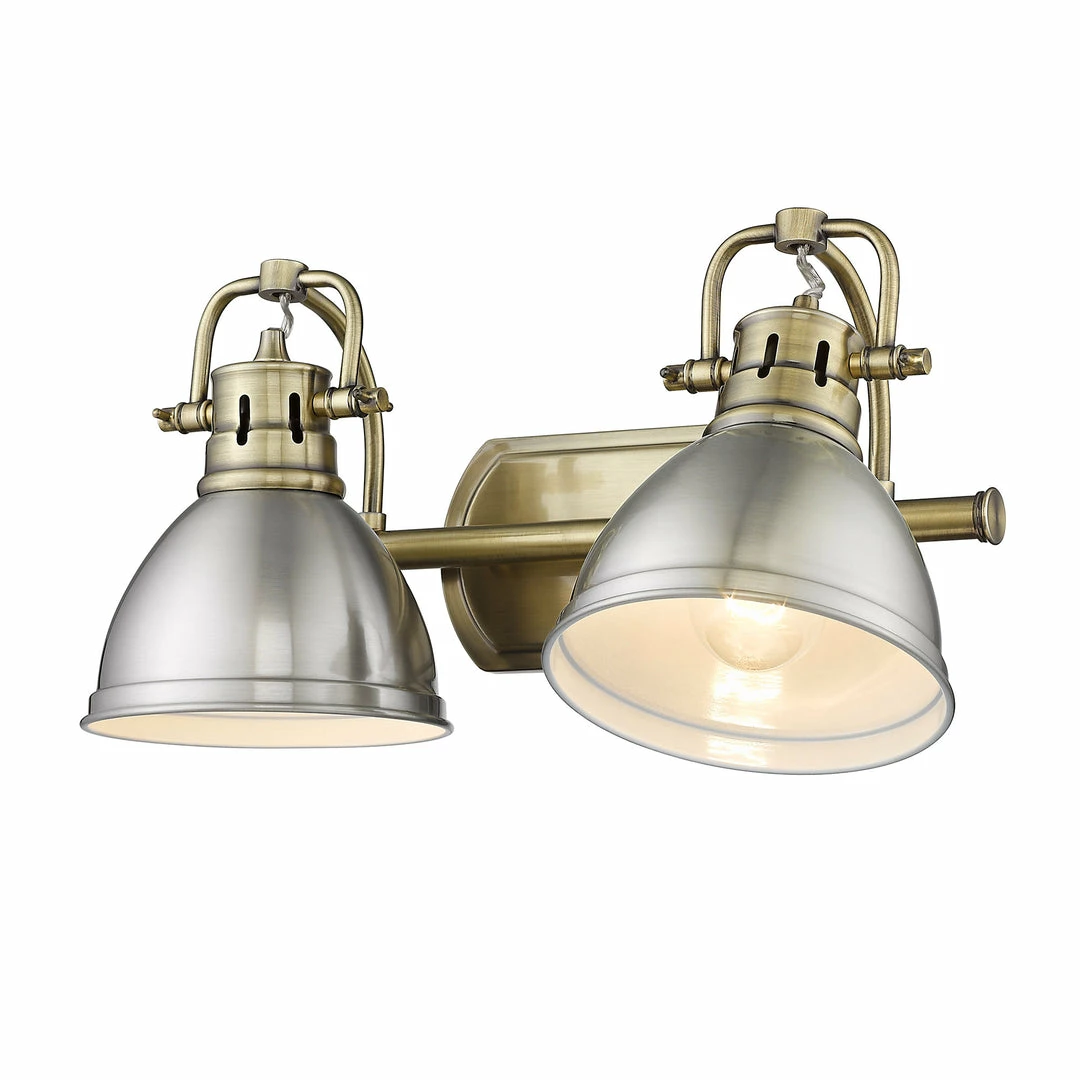 New ✨ Golden Lighting Duncan 2 Light Bath Vanity 👍 16 Golden Lighting Duncan 2 Light Bath Vanity