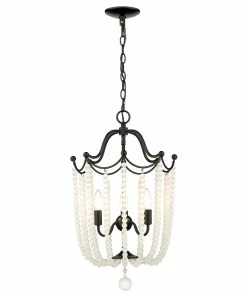 Golden Lighting Tiara 3 Light Pendant American Farmhouse