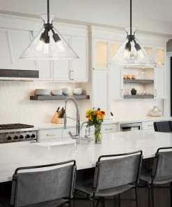 Golden Lighting American Farmhouse Malta 3 Light Pendant