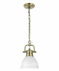 Golden Lighting Transitional Looks Duncan Mini Pendant With Chain - Closeout