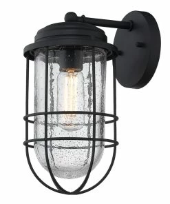 Golden Lighting Seaport 1 Light Wall Sconce - Outdoor
