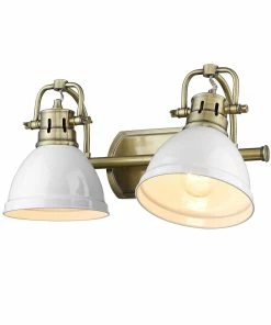 New ✨ Golden Lighting Duncan 2 Light Bath Vanity 👍 149 Golden Lighting Duncan 2 Light Bath Vanity