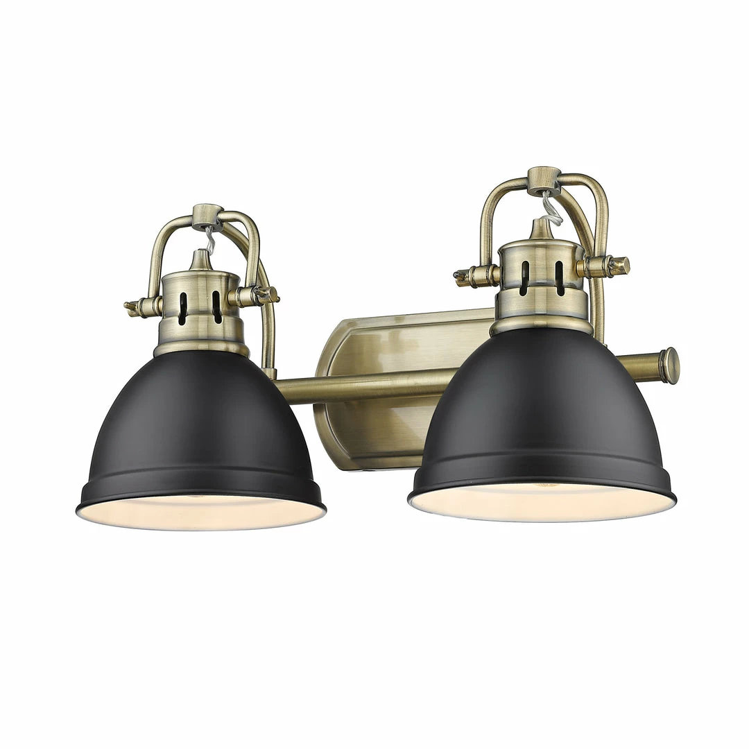 New ✨ Golden Lighting Duncan 2 Light Bath Vanity 👍 8 Golden Lighting Duncan 2 Light Bath Vanity