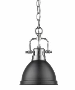 Golden Lighting Transitional Looks Duncan Mini Pendant With Chain - Closeout