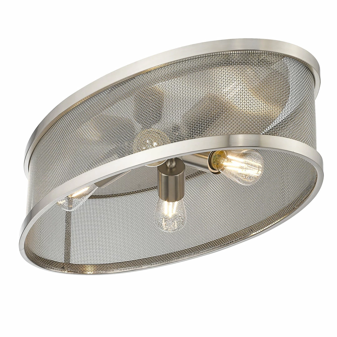 Best deal ๐ Golden Lighting Channing Flush Mount - 24" - Closeout ๐ 4 Golden Lighting Channing Flush Mount - 24" - Closeout