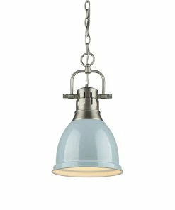 Golden Lighting Duncan Small Pendant With Chain
