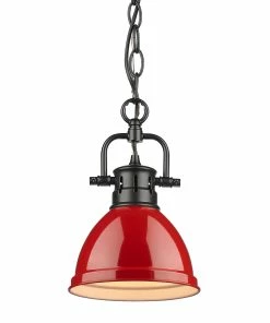 Golden Lighting Transitional Looks Duncan Mini Pendant With Chain - Closeout