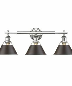 Wholesale ๐ฅ Golden Lighting Transitional Looks Orwell 3 Light Bath Vanity - Closeout โญ 8 Golden Lighting Transitional Looks Orwell 3 Light Bath Vanity - Closeout