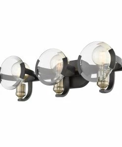 Golden Lighting Amari 3 Light Bath Vanity American Farmhouse