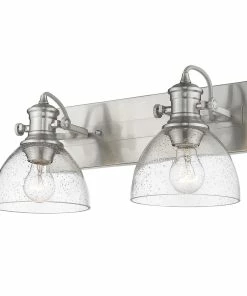 Wholesale ❤️ Golden Lighting Hines 2 Light Semi-Flush American Farmhouse 😉 40 Golden Lighting Hines 2 Light Semi-Flush American Farmhouse