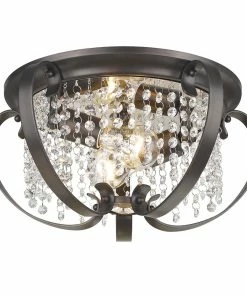 Golden Lighting Ella Flush Mount