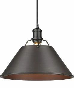 Deals 👏 Golden Lighting American Farmhouse Orwell Large Pendant - 14" ✔️ 24 Golden Lighting American Farmhouse Orwell Large Pendant - 14