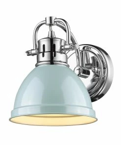 Golden Lighting American Farmhouse Duncan 1 Light Bath Vanity