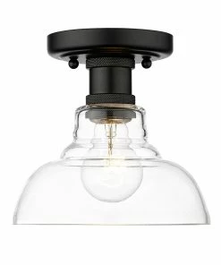 Golden Lighting Carver Flush Mount