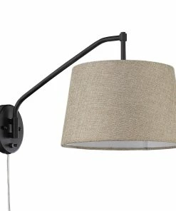 Golden Lighting Ryleigh 1 Light Articulating Wall Sconce American Farmhouse