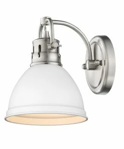 Golden Lighting American Farmhouse Duncan 1 Light Bath Vanity