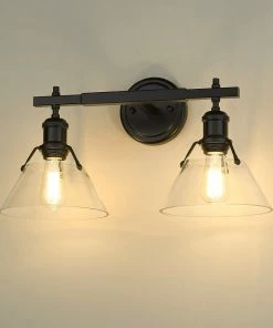 Golden Lighting American Farmhouse Orwell 2 Light Bath Vanity