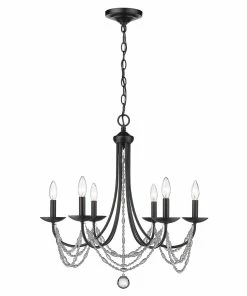 Golden Lighting Mirabella 6 Light Chandelier