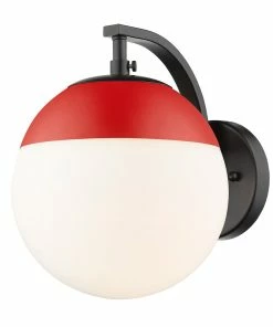 Golden Lighting Dixon 1 Light Wall Sconce - Closeout American Farmhouse