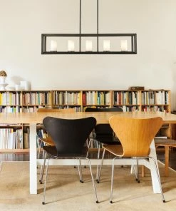 Discount 😉 Golden Lighting Smyth 5 Light Linear Pendant American Farmhouse ⌛ 40 Golden Lighting Smyth 5 Light Linear Pendant American Farmhouse