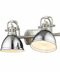 New ✨ Golden Lighting Duncan 2 Light Bath Vanity 👍 226 Golden Lighting Duncan 2 Light Bath Vanity